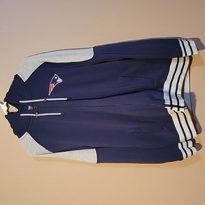 New England Patriots Zip Up Hoodie NFL Brand XL